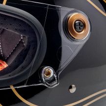 Casco Gringo S — Talla S, negro brillante